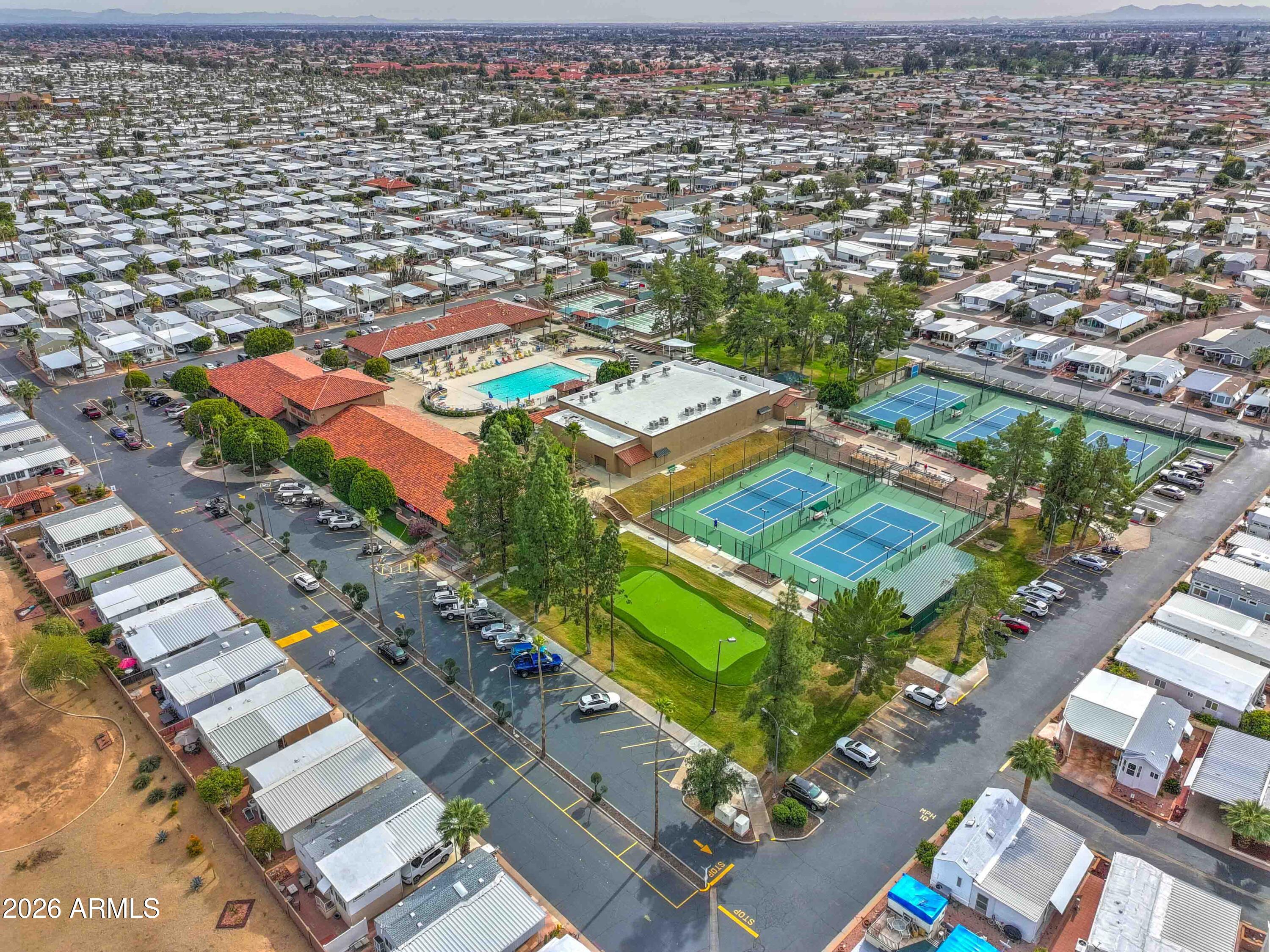 111 South Greenfield Road, Unit 520 Mesa, AZ 85206 - Photo 22 of 28 an aerial view of a city