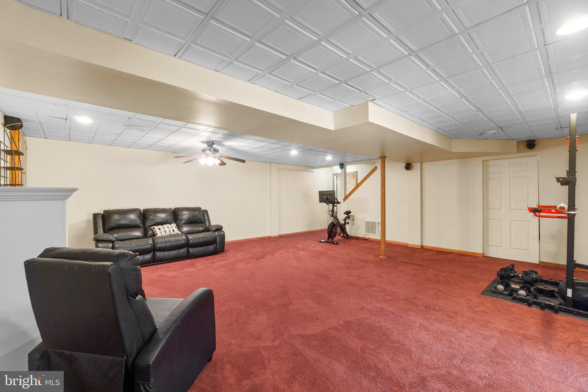 5588 Linton Road Sykesville, MD 21784 - Photo 34 of 48 Basement Recreation Room