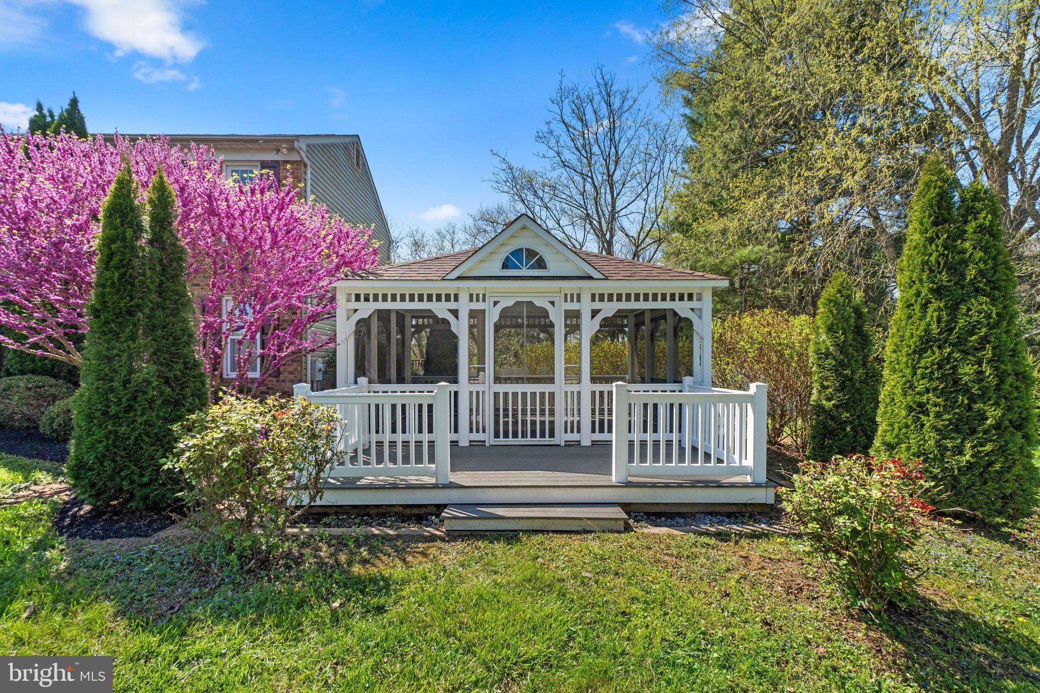 5588 Linton Road Sykesville, MD 21784 - Photo 42 of 48 Screened in Gazebo