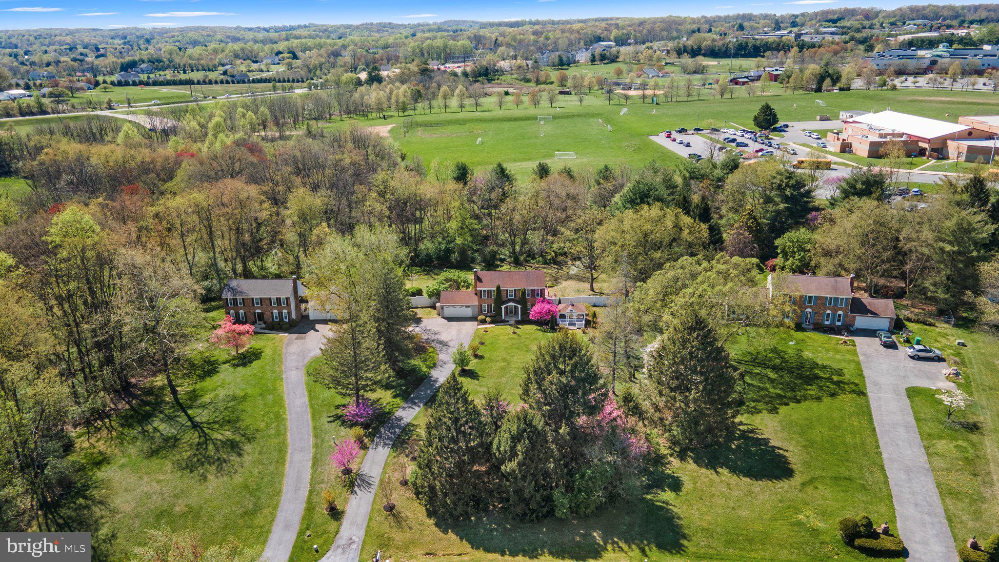 5588 Linton Road Sykesville, MD 21784 - Photo 48 of 48 Aerial View of Property
