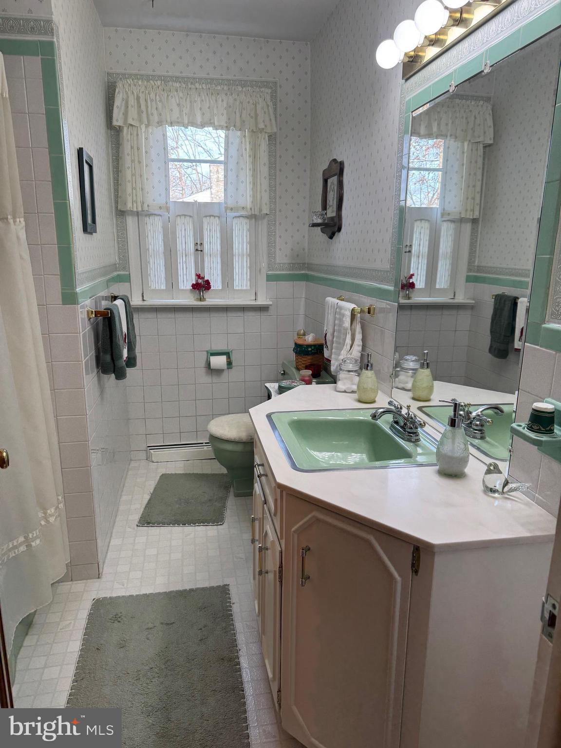 30 Hollow Road Telford, PA 18969 - Photo 19 of 38 a bathroom with a sink toilet and mirror