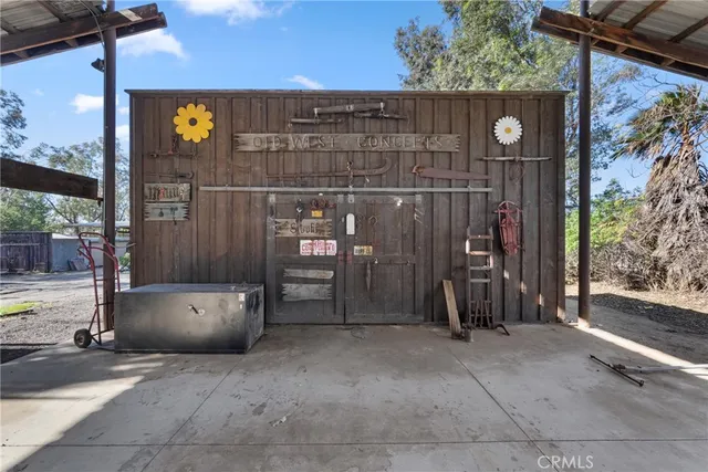 a view of a house with a patio