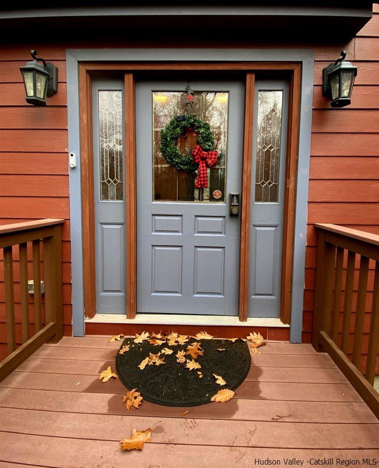 56 Ridge Road Shokan, NY 12481 - Photo 5 of 34 a view of a entryway door front of the house