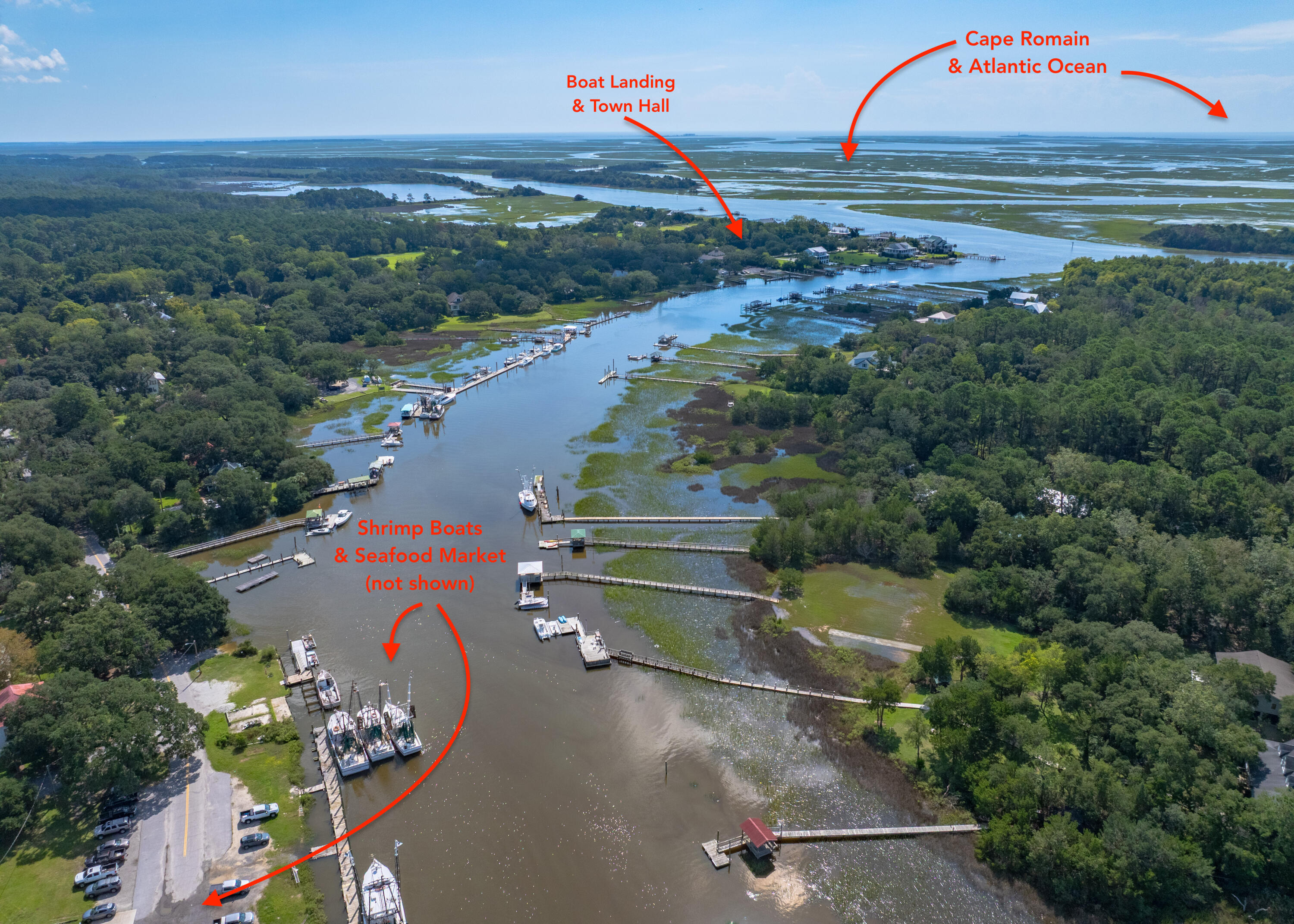 3102 Hailey Court McClellanville, SC 29458 - Photo 8 of 49 Jeremy Creek in McClellanville w notatio