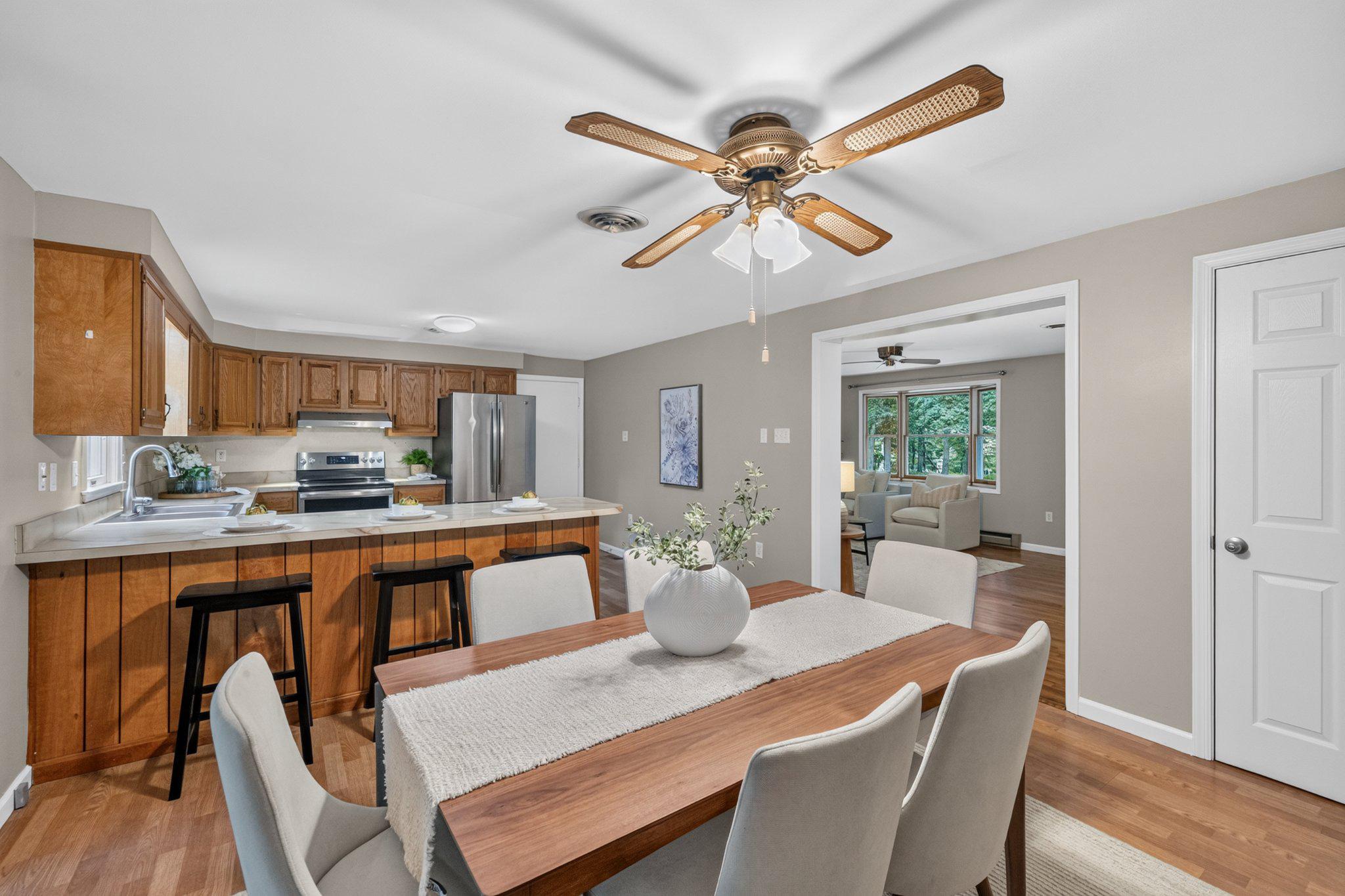 10820 Gambrill Park Road Frederick, MD 21702 - Photo 13 of 36 Inviting kitchen area has loads of natural light.