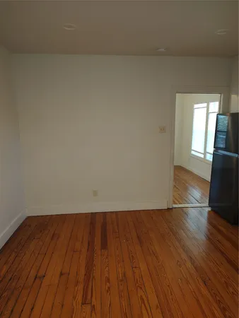 a view of wooden floor in a room