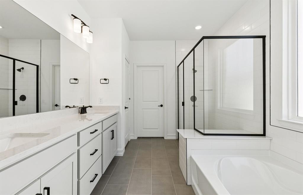 4901 Ripley Avenue Celina, TX 75009 - Photo 13 of 21 Owner's private bath with double vanity