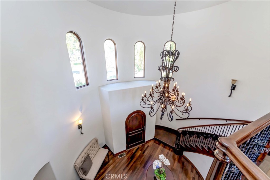 950 Old Mill Road Pasadena, CA 91108 - Photo 20 of 42 a view of entryway with a chandelier