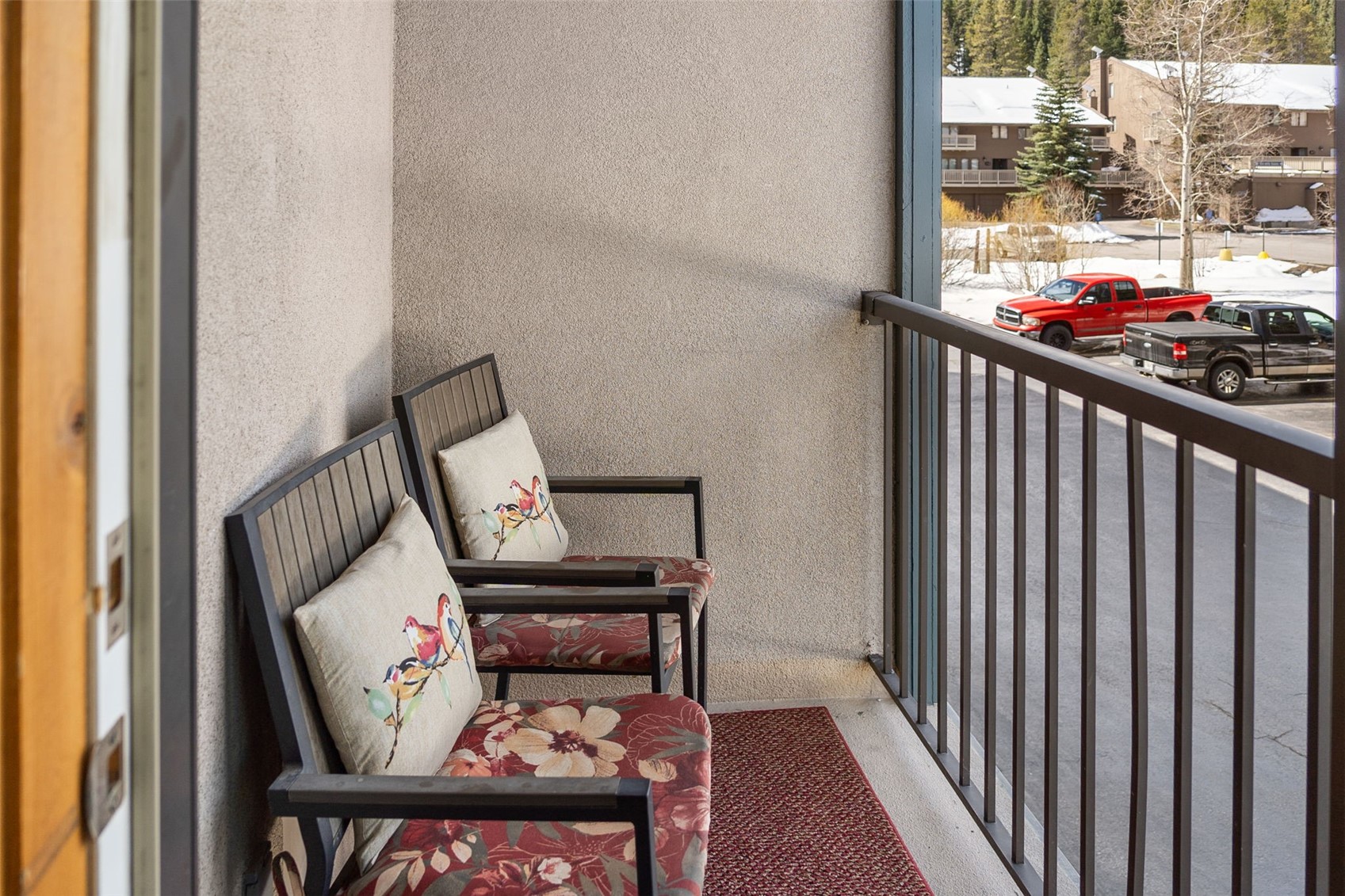 88 Guller Road, Unit 206 Frisco, CO 80443 - Photo 15 of 32 Outdoor balcony south facing for all the evening sunsets!