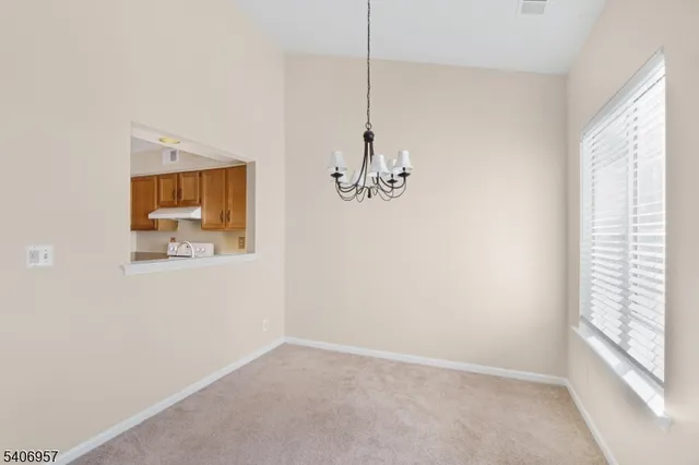 a view of a room with window