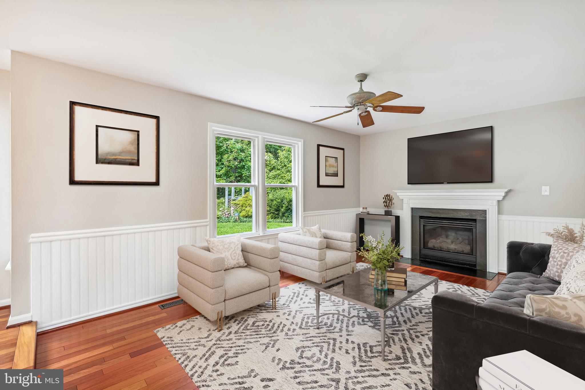 7100 Dudrow Court Springfield, VA 22150 - Photo 14 of 68 Family Room Virtually staged for inspiration