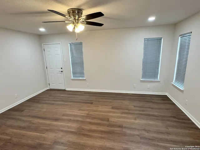 a view of wooden house