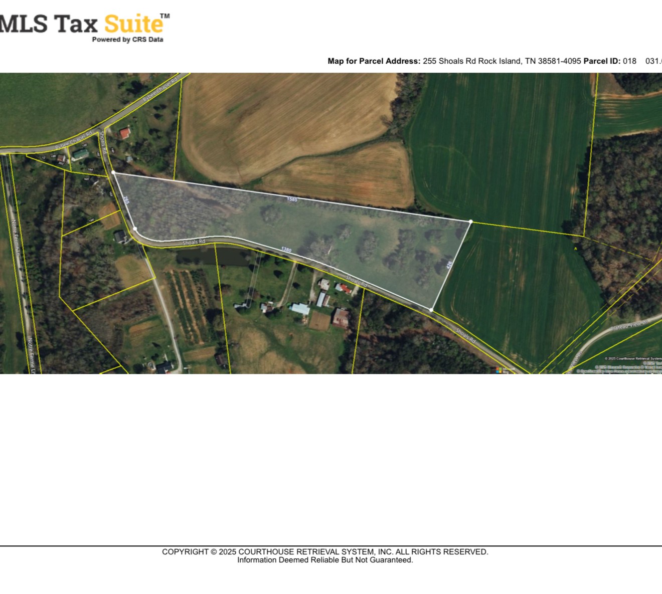 255 Shoals Road Rock Island, TN 38581 - Photo 11 of 11 a black and white photo of a tennis court