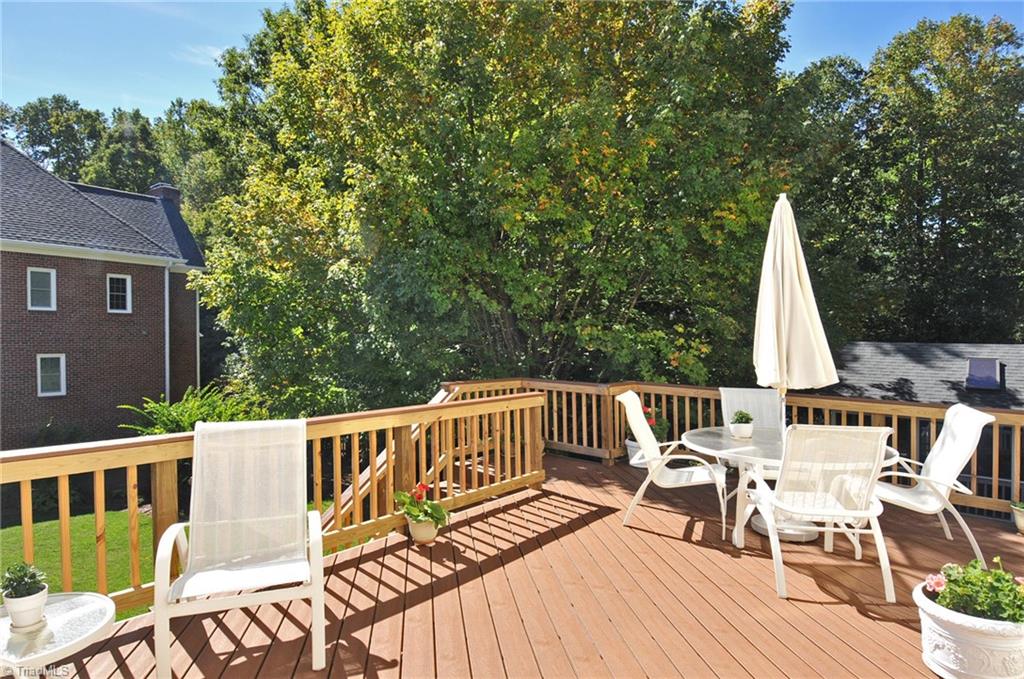 1049 Cross Gate Road Winston-Salem, NC 27106 - Photo 25 of 28 View from Deck