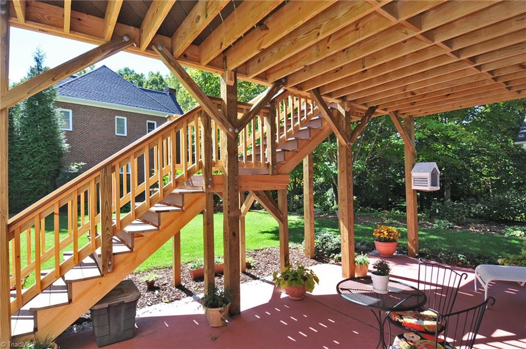1049 Cross Gate Road Winston-Salem, NC 27106 - Photo 26 of 28 Patio under Deck