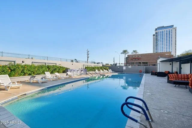 a view of a patio with a yard