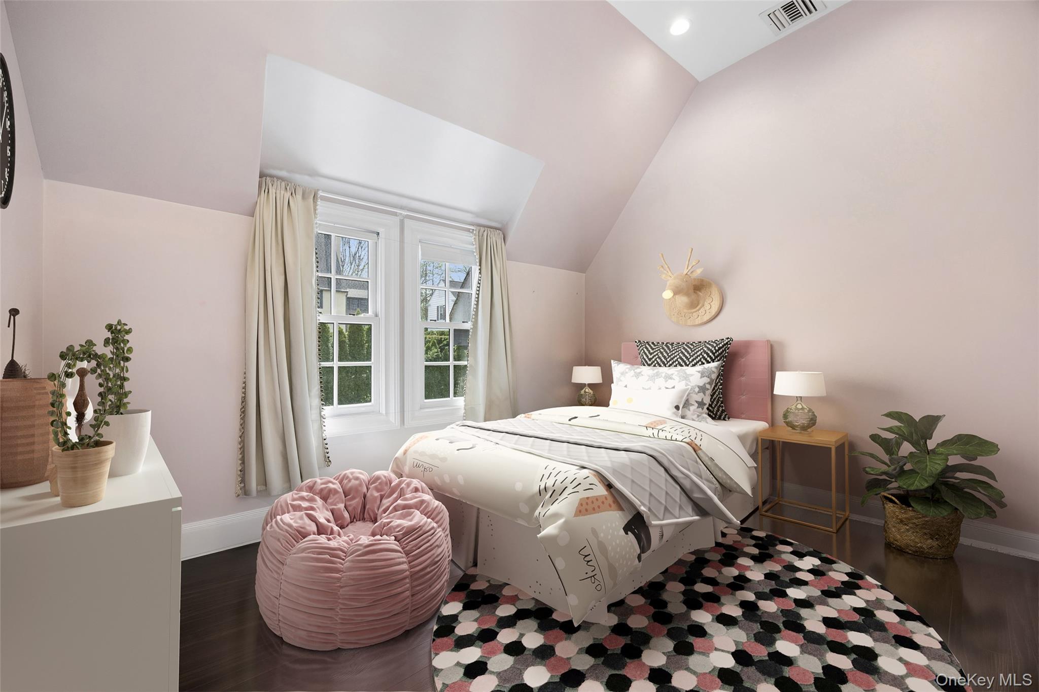 216 Beverly Road Queens, NY 11363 - Photo 12 of 50 a bedroom with a bed and a window