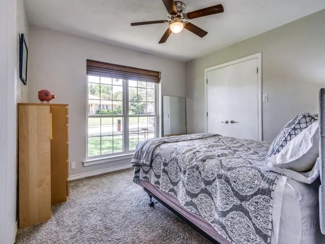 a workspace with furniture