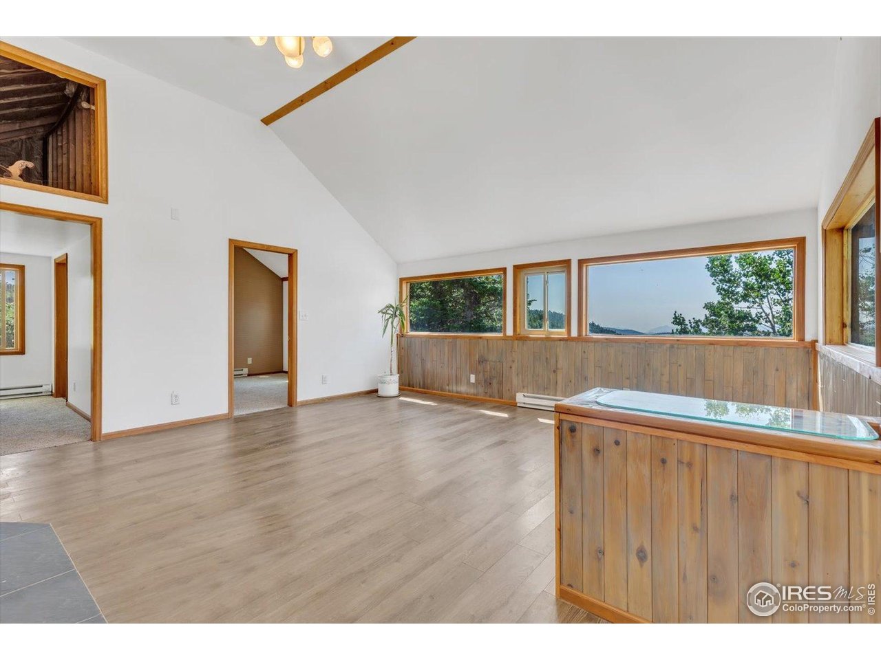 57 Nelson Street Ward, CO 80481 - Photo 18 of 27 a view interior of the house and wooden floor