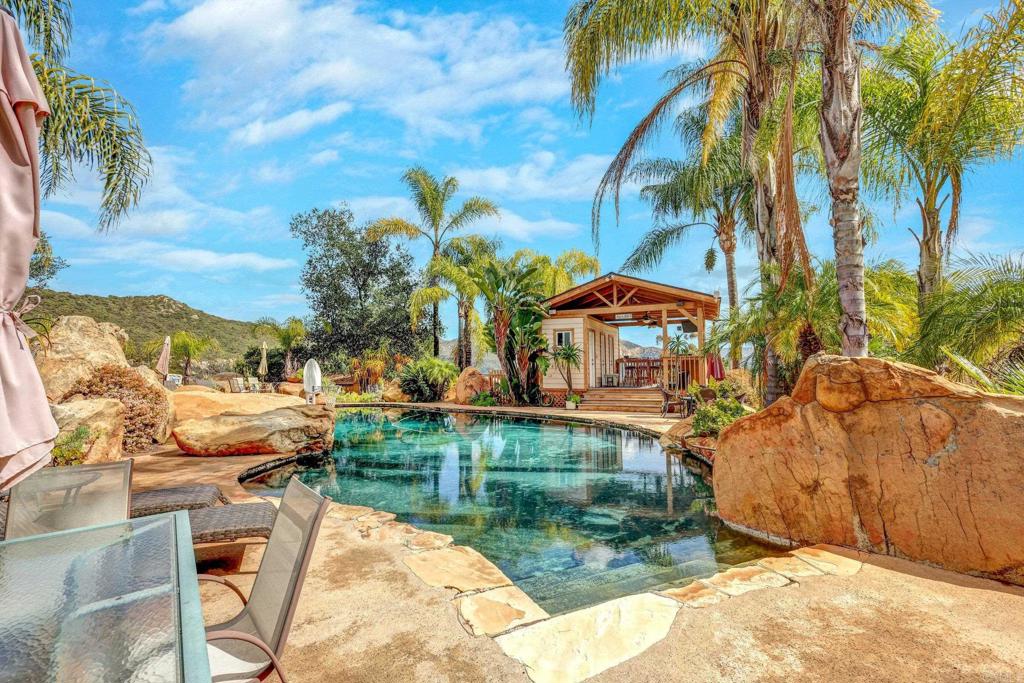 11985 Rocoso Road Lakeside, CA 92040 - Photo 39 of 48 a view of swimming pool with a patio