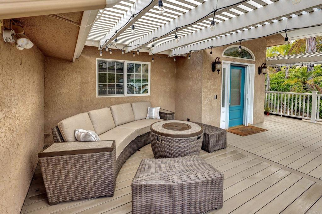 11985 Rocoso Road Lakeside, CA 92040 - Photo 4 of 48 a outdoor living space with furniture and garden view