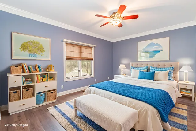 a bathroom with a sink vanity and a mirror