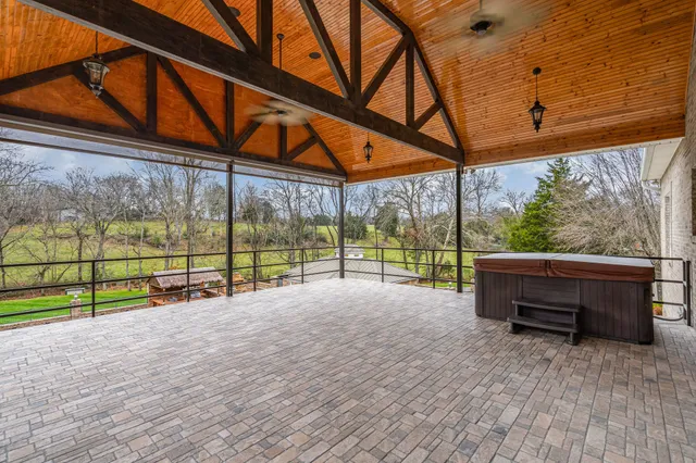 a front view of a house with yard