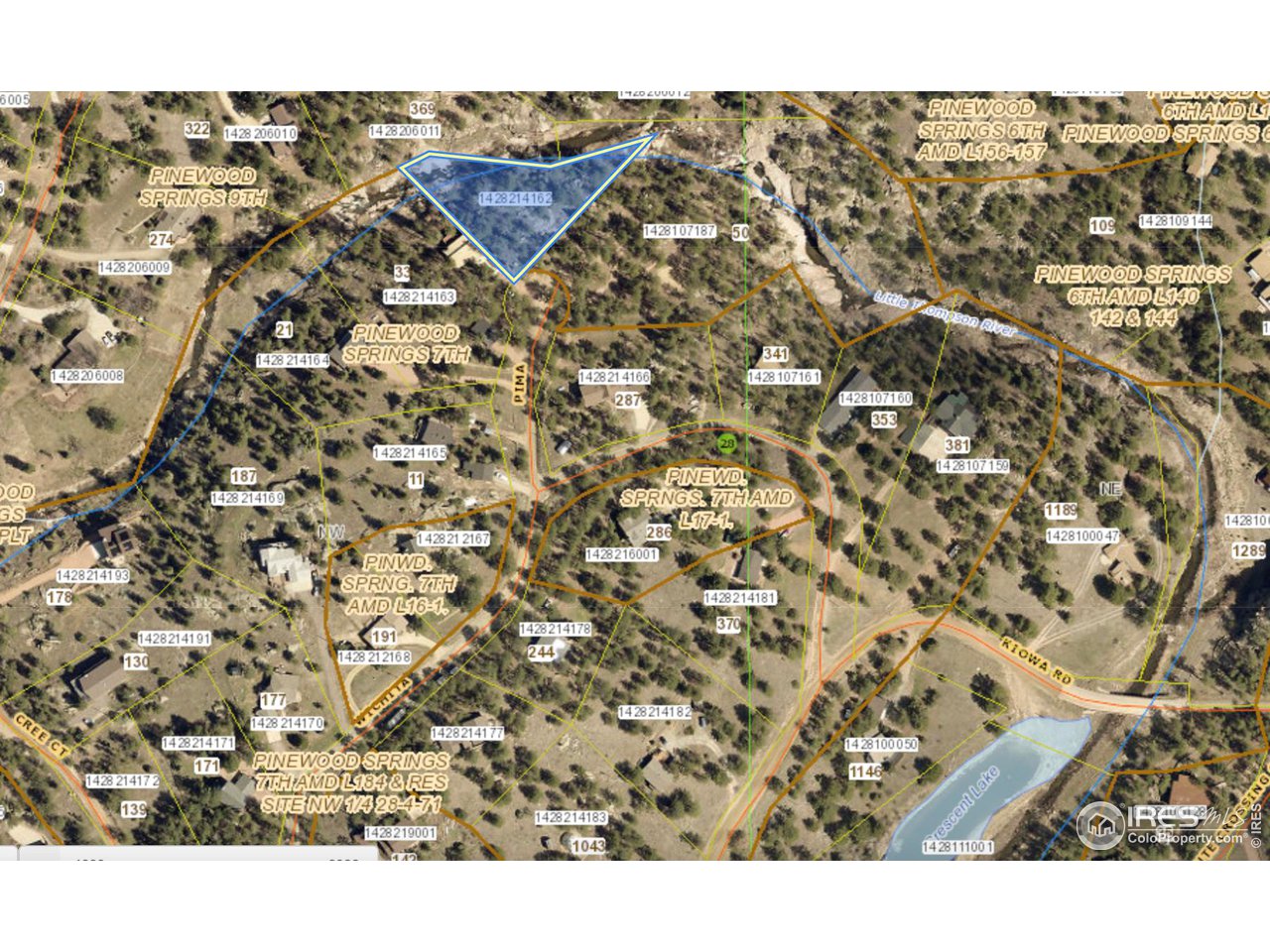 0 Tbd) Pima Road Lyons, CO 80540 - Photo 19 of 31 a view of a city