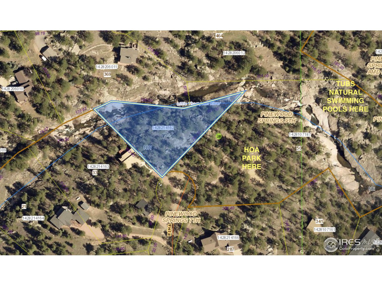 0 Tbd) Pima Road Lyons, CO 80540 - Photo 21 of 31 a view of a backyard