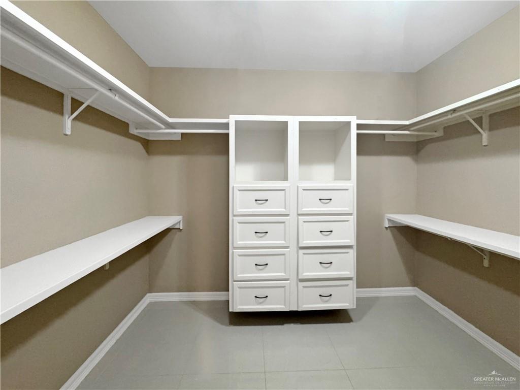 1909 North 45th Street McAllen, TX 78501 - Photo 18 of 22 a view of an empty walk in closet