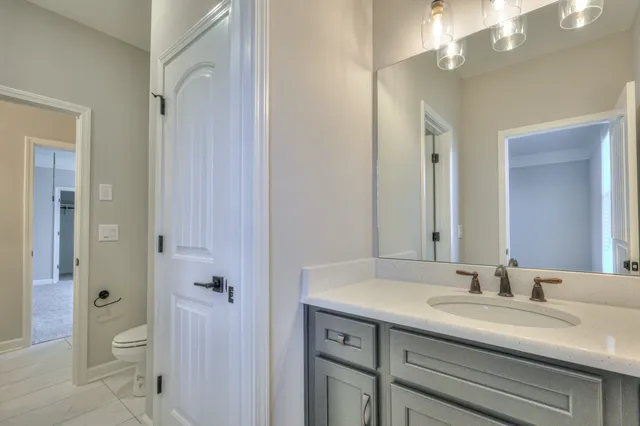 a view of a car in garage