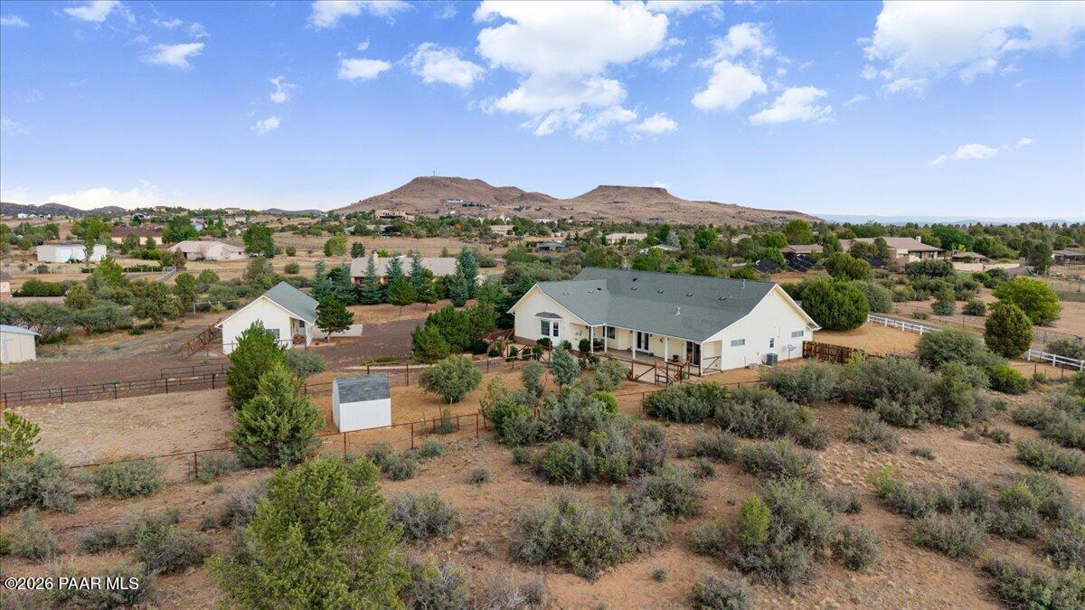10540 North Patina Road Prescott, AZ 86305 - Photo 47 of 52 47-Aerial View Backyard