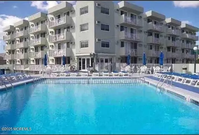 a house with swimming pool