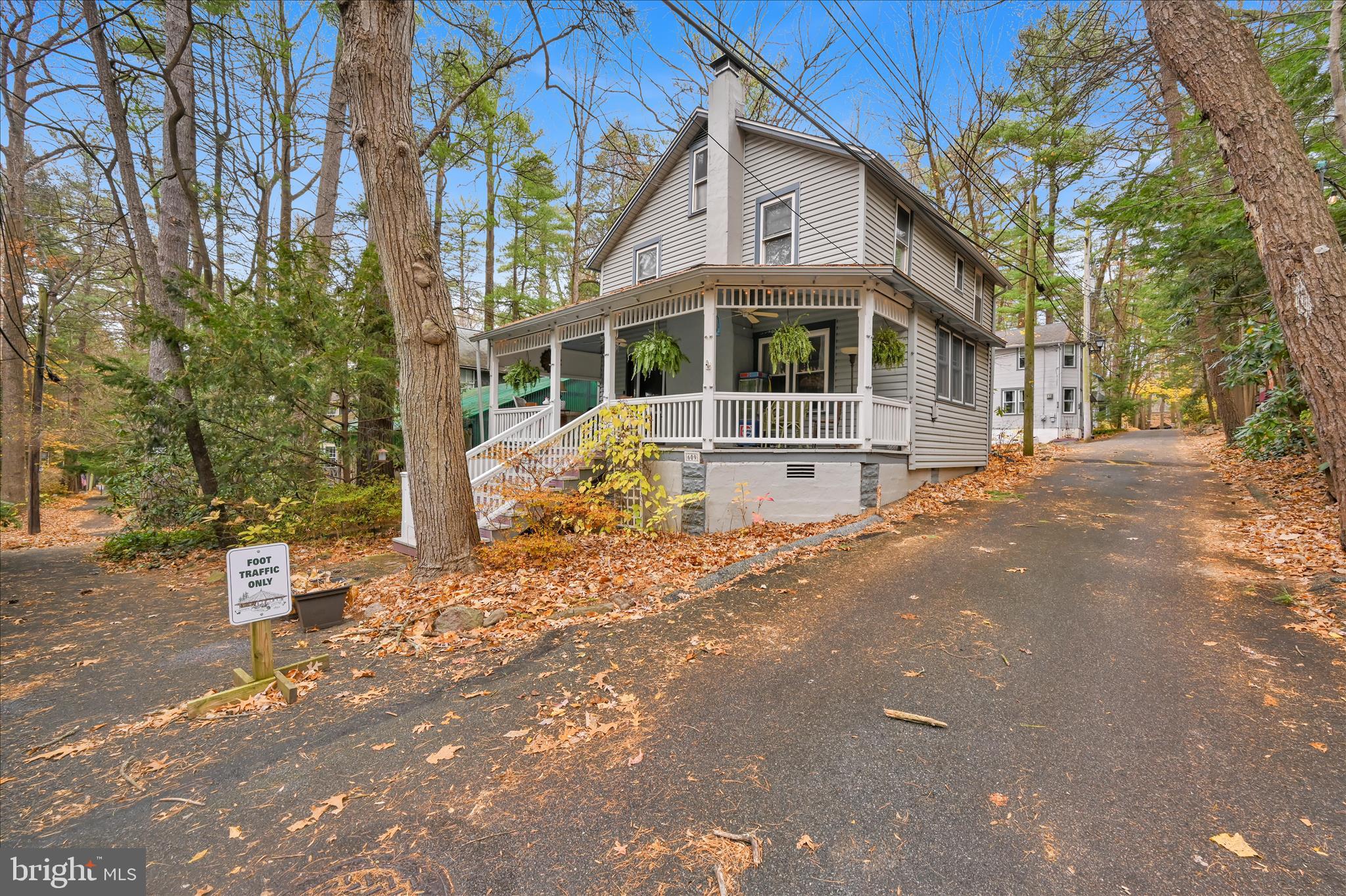 609 6th Street Mount Gretna, PA 17064 - Photo 34 of 39 a front view of a house with a yard