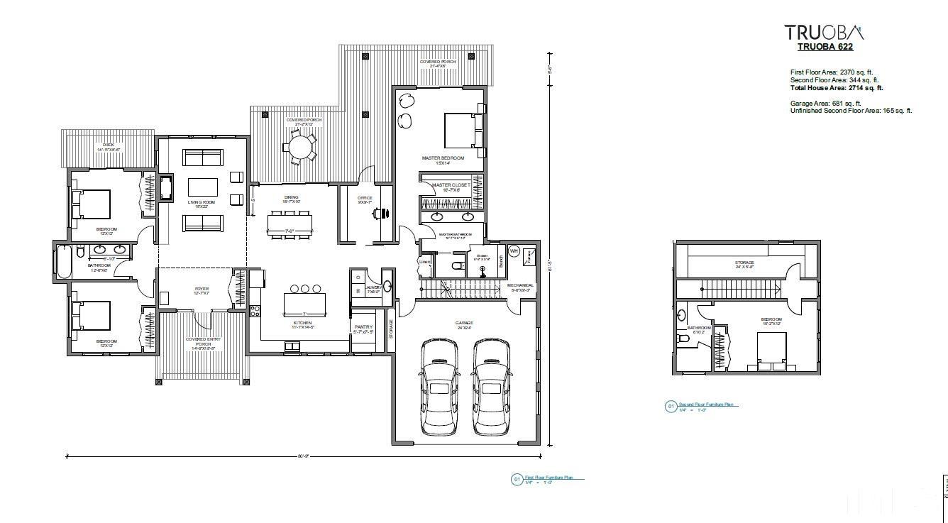 7 Array Drive Hillsborough, NC 27278 - Photo 7 of 9 a picture of a room with a white wall and paintings