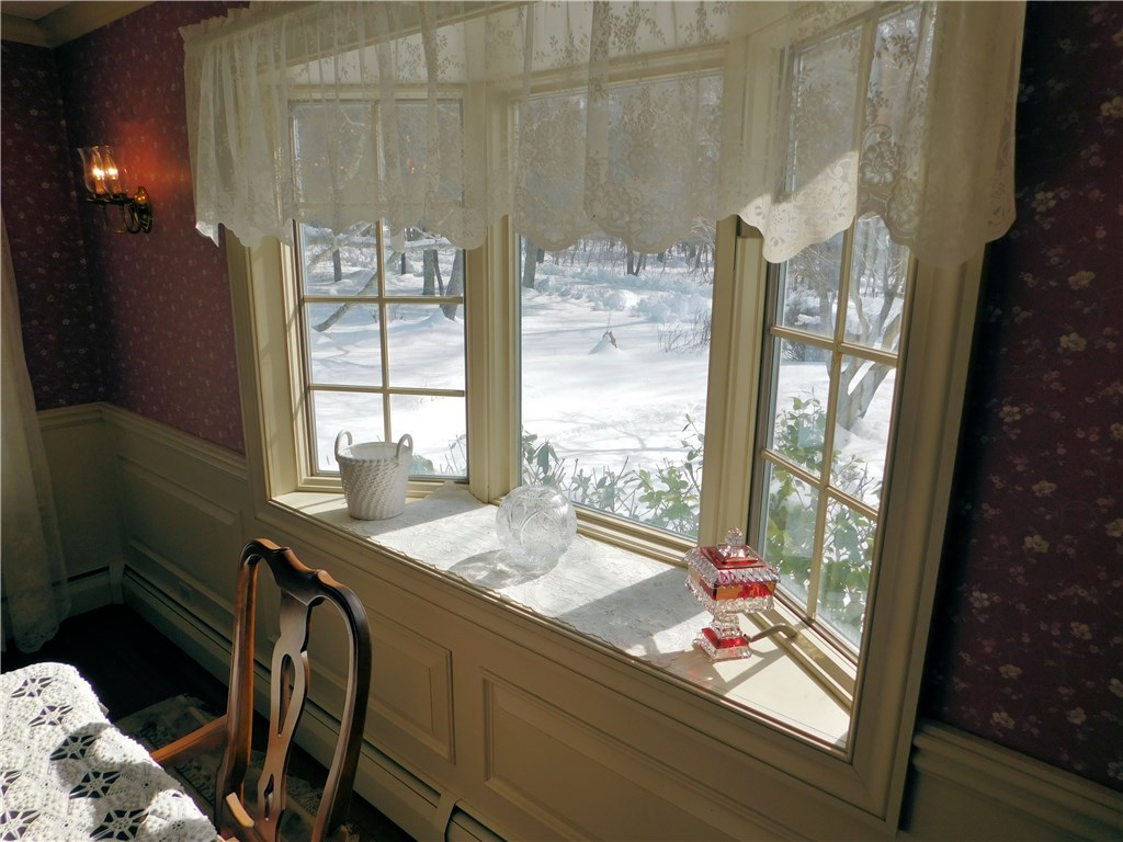 17 Shippee Schoolhouse Road Foster, RI 02825 - Photo 10 of 40 Large bay window in dining room.