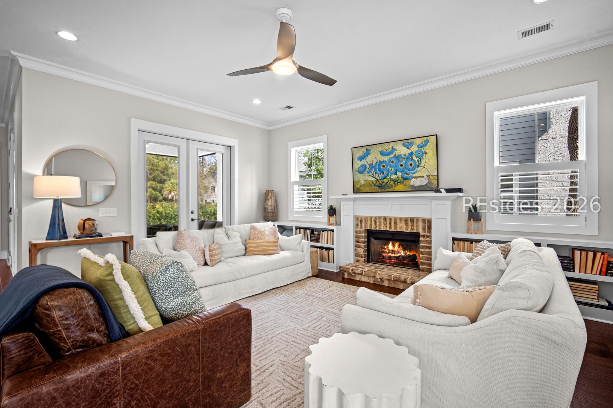 5778 Yaupon Road Bluffton, SC 29910 - Photo 21 of 61 Gas fireplace in the living area