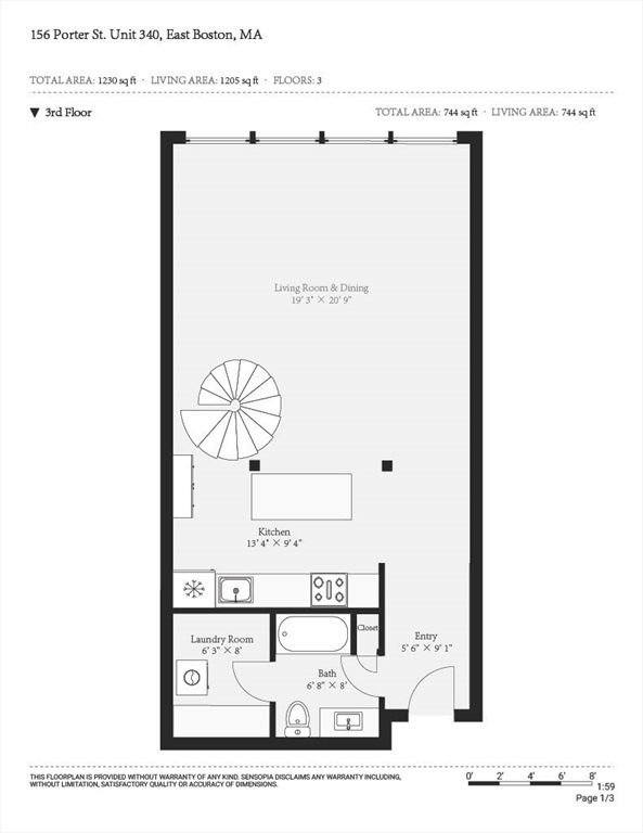 156 Porter Street, Unit 340 Boston, MA 02128 - Photo 8 of 10