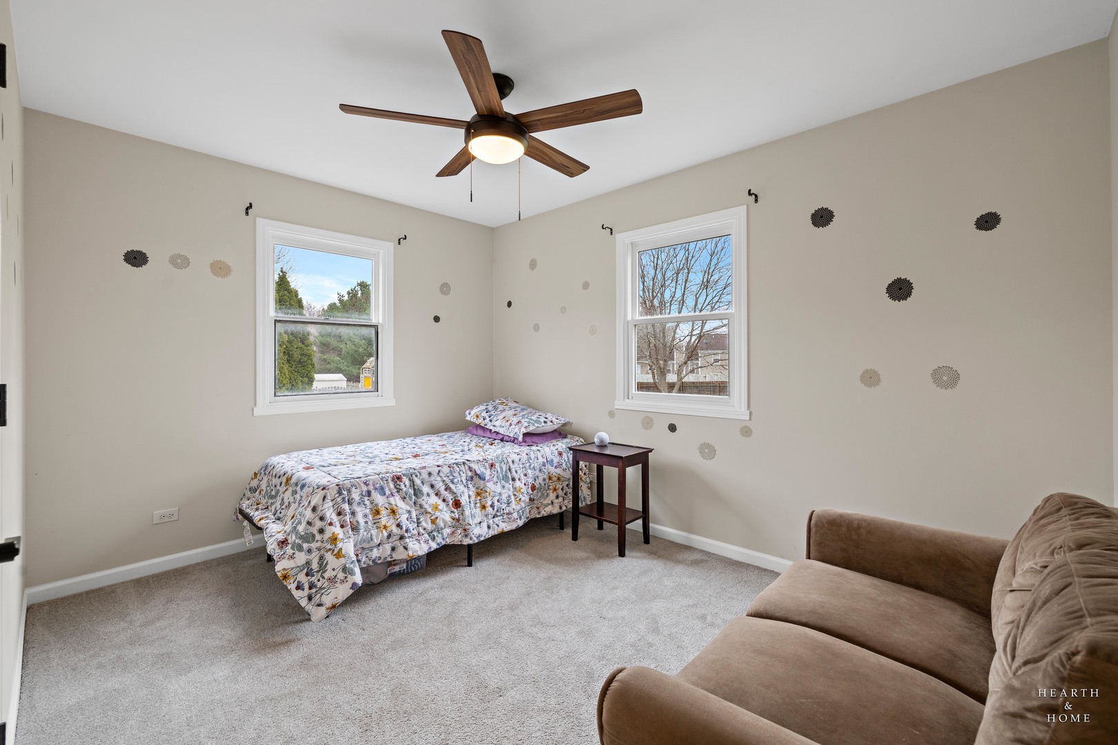 831 Chestnut Court Marengo, IL 60152 - Photo 17 of 29 a bedroom with furniture and a window