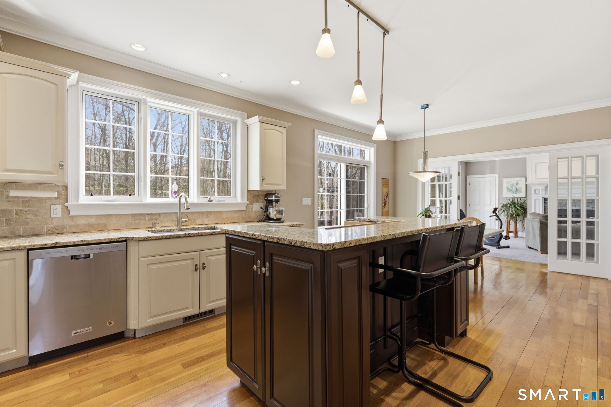 22 Misty Vale Road Newtown, CT 06482 - Photo 3 of 30 a kitchen with lots of counter top space and dining table