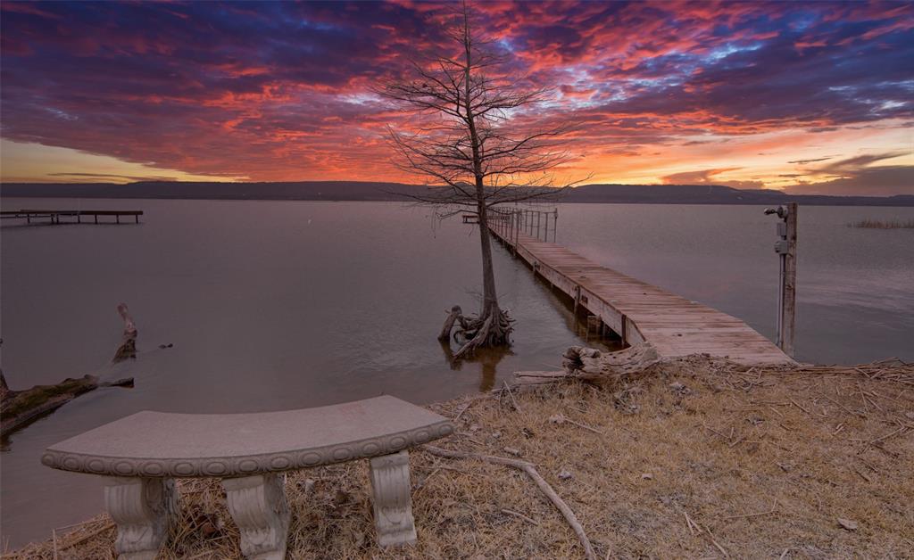 1059 Airport Road Graford, TX 76449 - Photo 2 of 37 Dock area with a water view