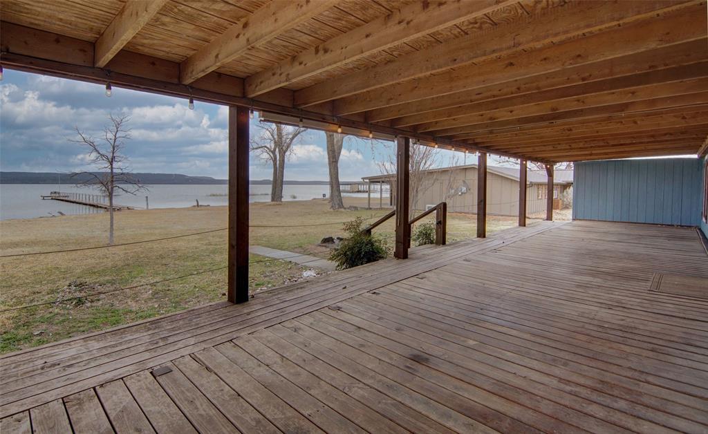 1059 Airport Road Graford, TX 76449 - Photo 29 of 37 Huge lakeside Deck
