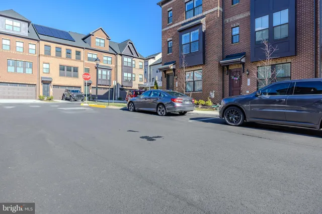 a car parked in front of a building