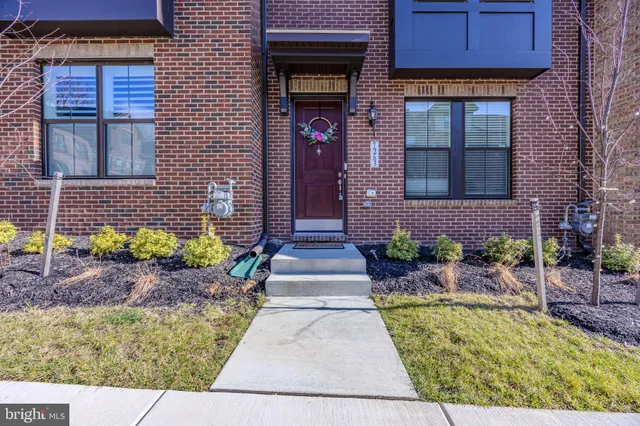 a view of street with sitting area