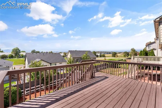 a view of city from a roof deck