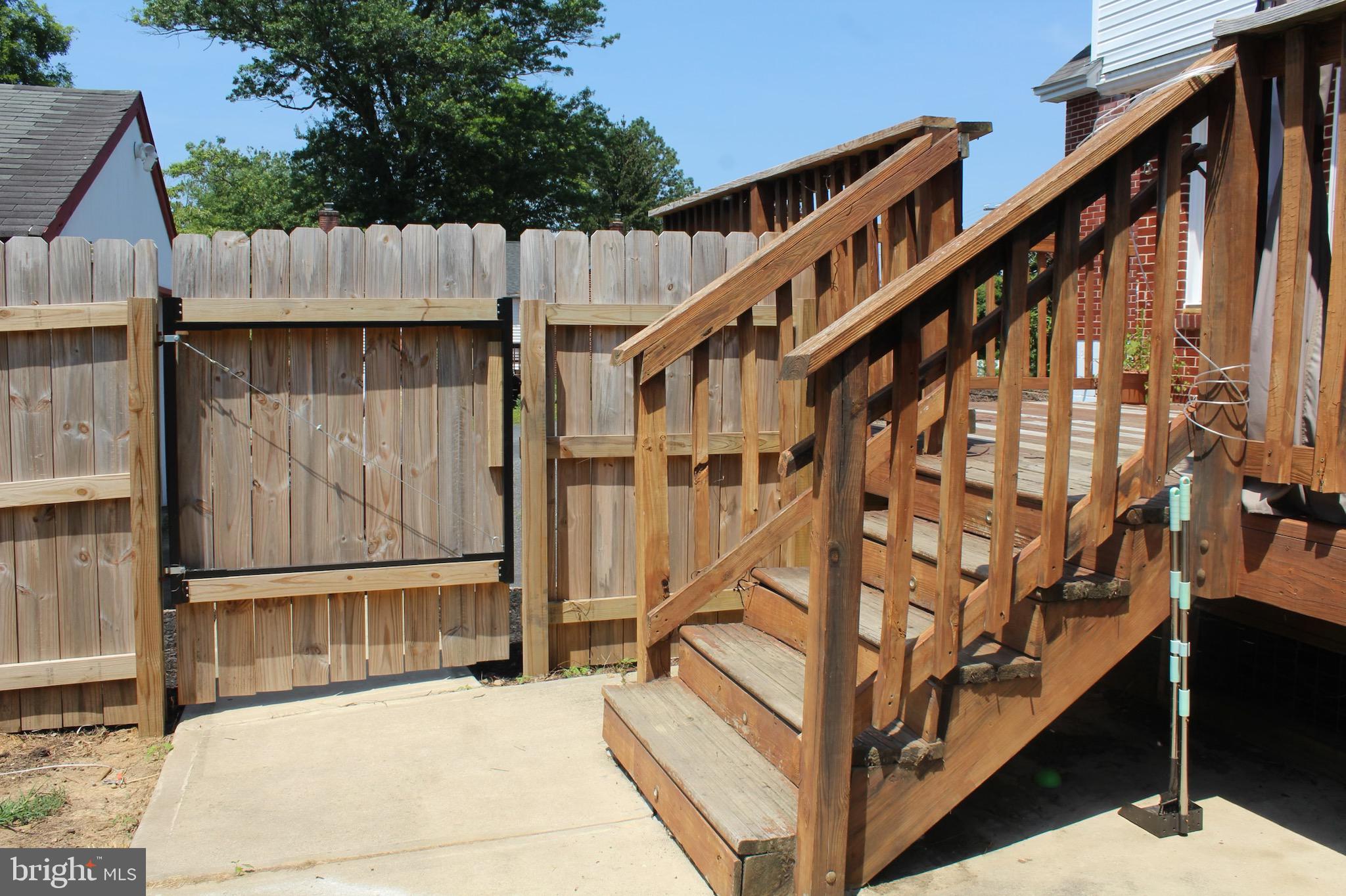 384 Telegraph Road Rising Sun, MD 21911 - Photo 29 of 36 Deck steps-front gate