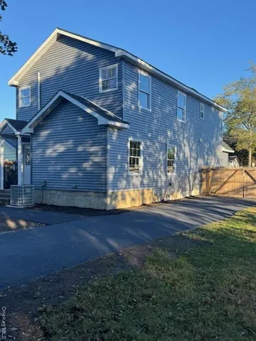 a house view with a outdoor space