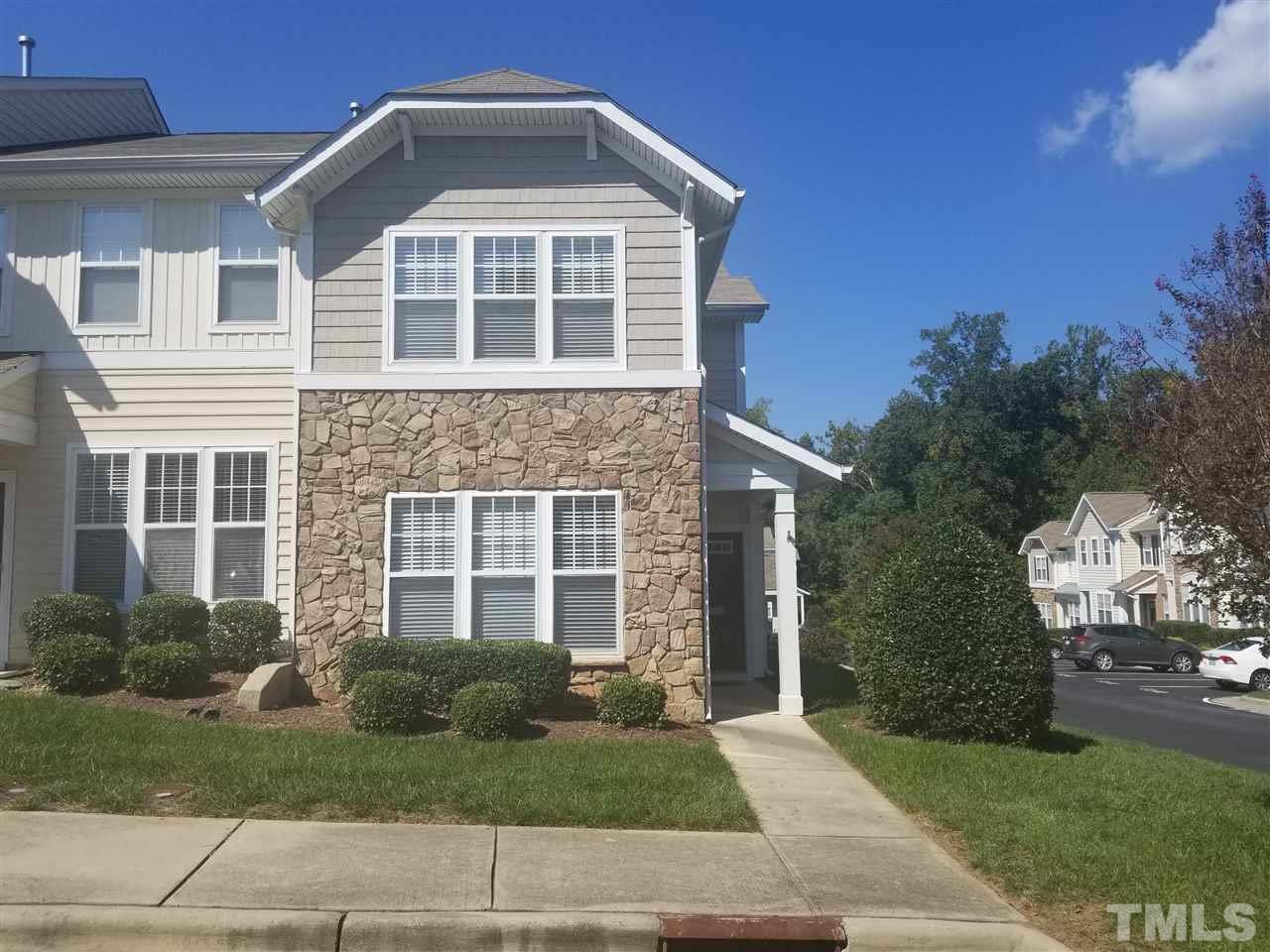 6053 History Trail Raleigh, NC 27612 - Photo 10 of 10 This beautiful end unit townhome has been well maintained and is move in ready. The bright & open floorplan is complimented by the warm, rich feel of the georgous hardwoods and 42" Kitchen Cabinets. Lots to love, come on in and have a look around!