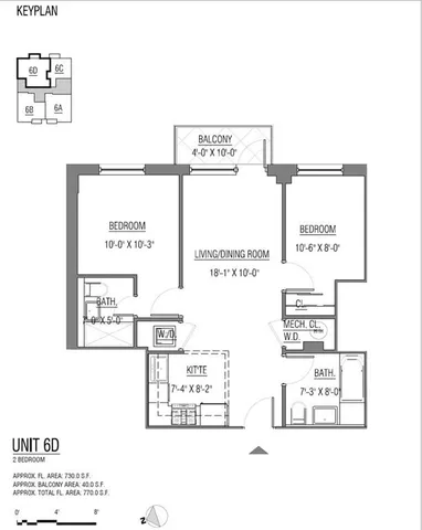 $933,000 | 643 5th Avenue, Unit 6D | Greenwood Heights