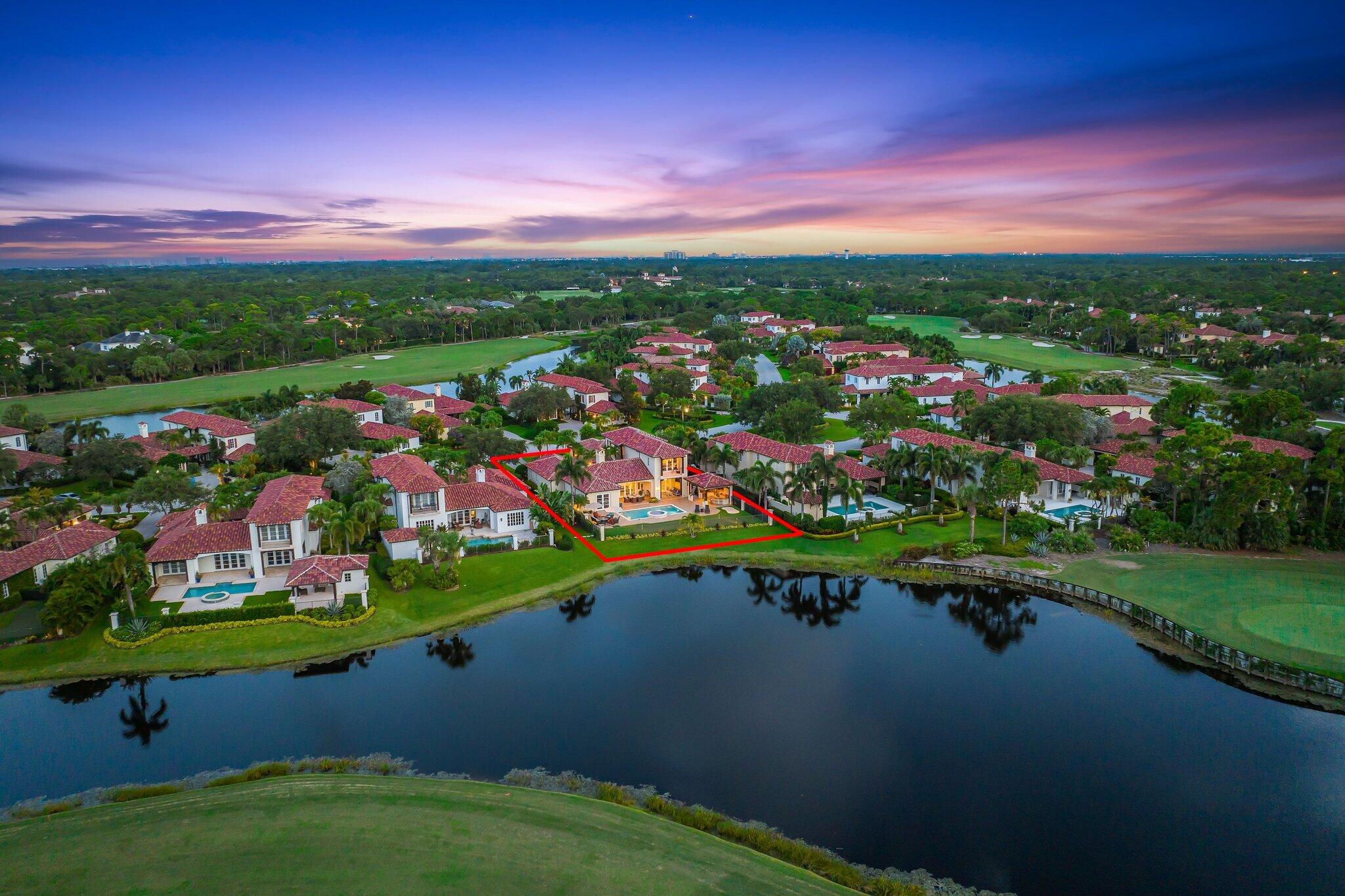 438 Red Hawk Drive Jupiter, FL 33477 - Photo 29 of 116 002-438RedHawkDrMarkedAerial-FL-SMALL
